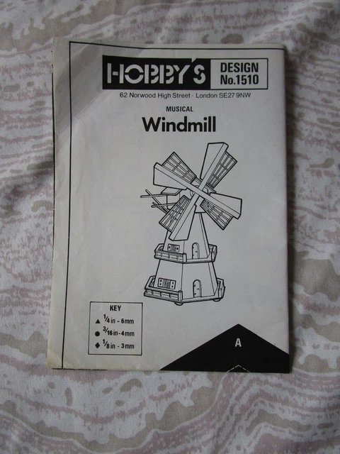 Hobbypläne Für Musikalische Windmühle