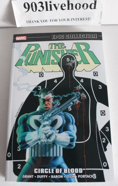 Marvel Punisher Epic Collection Circle Of Blood Tpb Trade Graphic Gn Vf+++ 2018