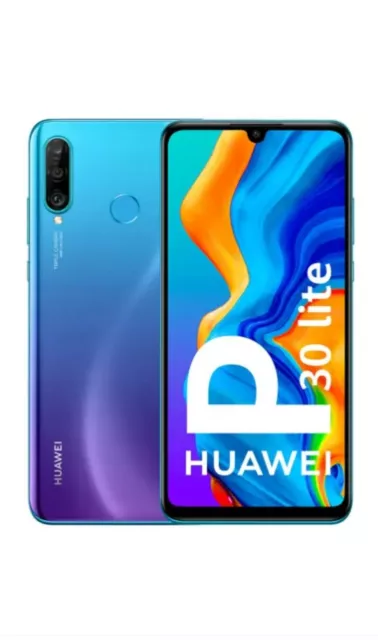 Huawei P30 Lite New Edition 256GB Peacock Blue Dual SIM 6,15  Smartphone  Boxed