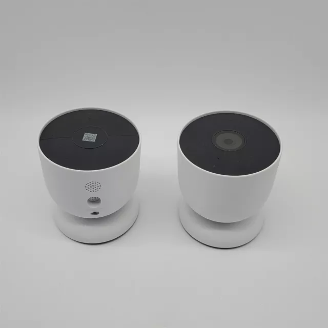 Google Nest Cam Outdoor or Indoor, Battery - 2nd Generation - 2 Pack