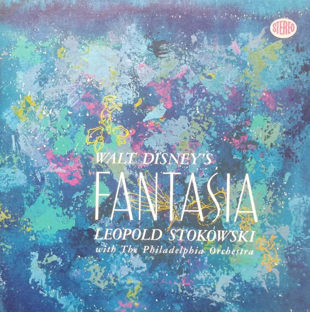 LP 01 Walt Disney’s Fantasia Leopold Stokowski Philadelphia Orchestra 3 LP mit m