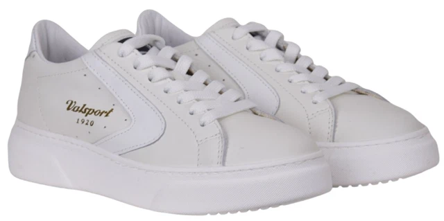 VALSPORT TOURNAMENT UP NAPPA BIANCO Sneakers donna in pelle