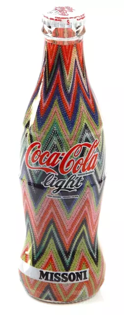 Bottiglia Coca-Cola in Vetro da Collezione Edizione Speciale Missoni Nuova