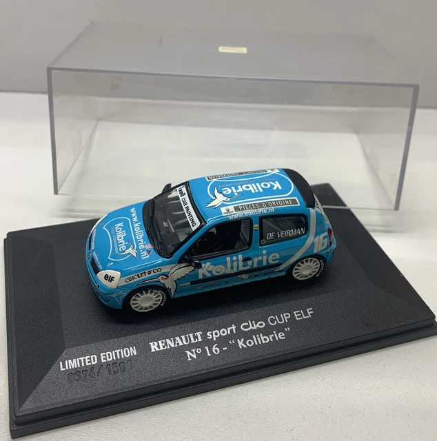 Universal Hobbies 1/43 Renault Clio Sport Cup 16 Elf Kolibrie 1500 Ex. **L@@K**