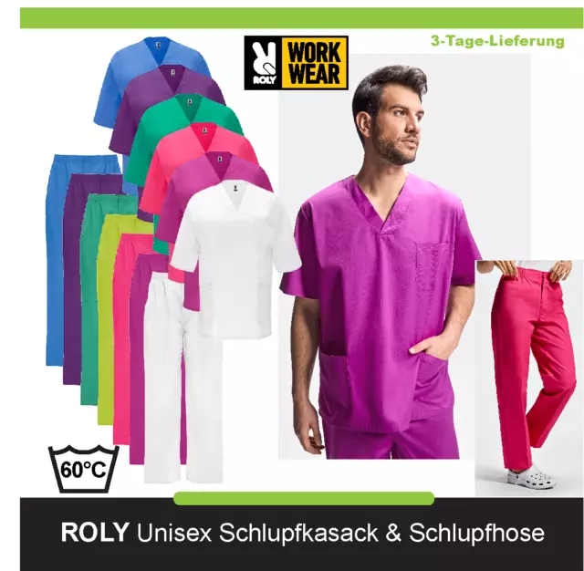 Schlupfkasack & Schlupfhose, Arztkittel, OP-Kittel, Laborkittel, Kasack & Hose