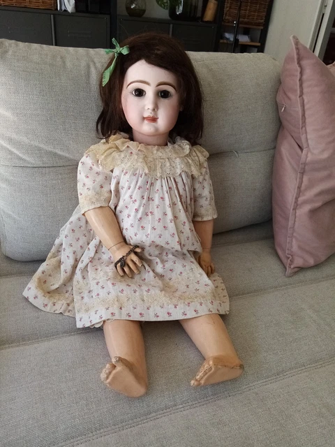 RARE TAILLE 15 ancienne poupée Jumeau bouche fermée taille 80 cm EUR 2.990,00 - FR