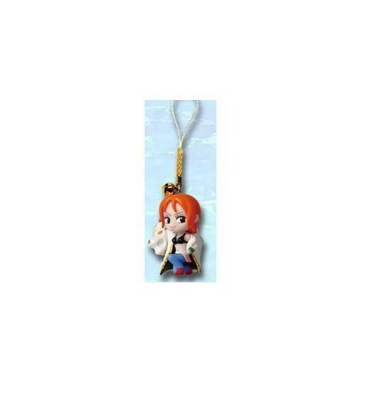 Portachiavi One Piece Nami Netsuke Strap 4 Cm Bandai Gashapon Anime Manga #2