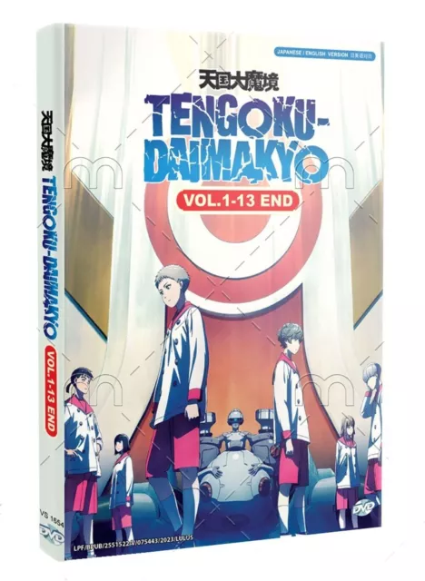 ANIME DVD~ENGLISH DUBBED~Tengoku-Daimakyo(1-13End)All region+FREE GIFT