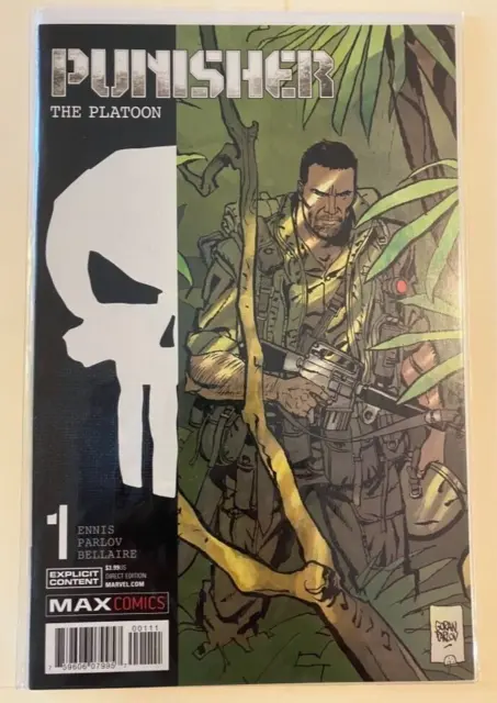 Punisher MAX The Platoon #1 - Marvel - Max Comics - 2017 - Frank Castle