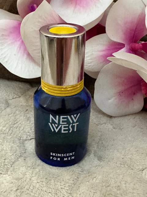 “New West” Skinscent Him Aramis edt 40  ml left Rare, original first edition