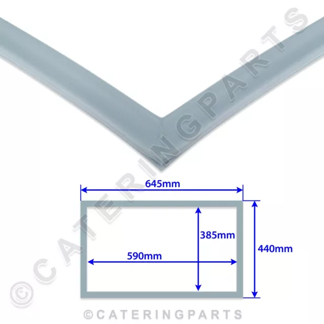 WILLIAMS MAGNETIC DOOR GASKET SEAL FRIDGE FREEZER GASKET180 645mm x 440mm