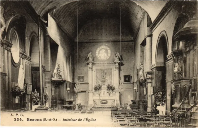 CPA Bezons Interieur de l'Eglise FRANCE (1332729)