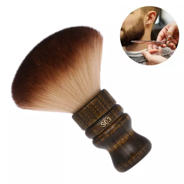 Soft Barber Neck Face Duster Brush Cleaning Hairbrush Hair Sweep Brush 3