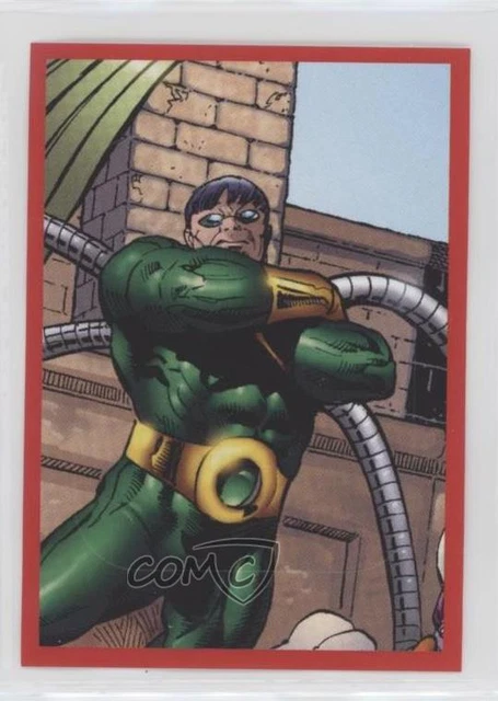 Doc Ock Sticker 2023 PANINI SPIDER-MAN 60th Anniversary Stickers Doc Ock #45 e6j £4.98 ...