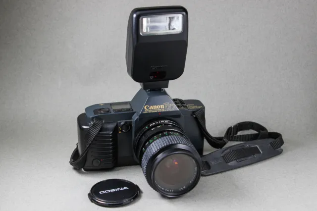 Appareil photo argentique Canon A-1 Vintage SLR 35 mm avec