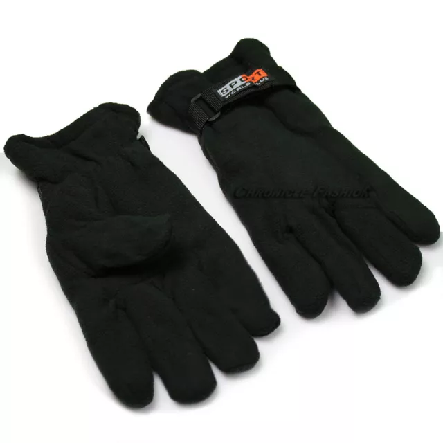 Thermal Warm Gloves Mitten Ski Snow Fleece Outdoor Sports Work Winter Men Women 2