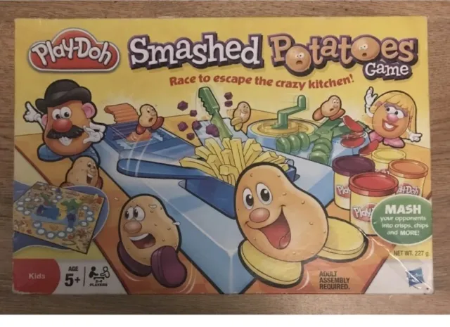 Play-Doh Smashed Potatoes Game Mr Potato Head, Family Fun, Kids Play, Challenge