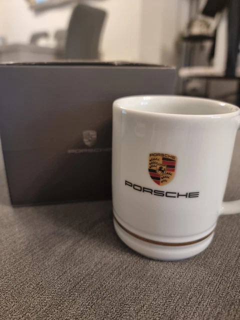 Porsche Crest Cup/Becher weiß