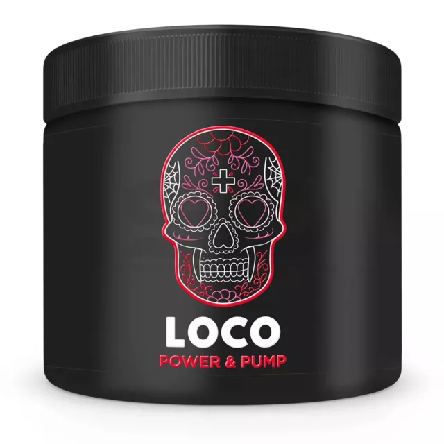 All Nutrition LOCO Power & Pump Booster 280g KIWI TRAUBE  FLAVOUR