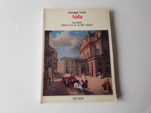 VERDI Giuseppe - Partition Chant et Piano. Aïda. - Livre Rare Book
