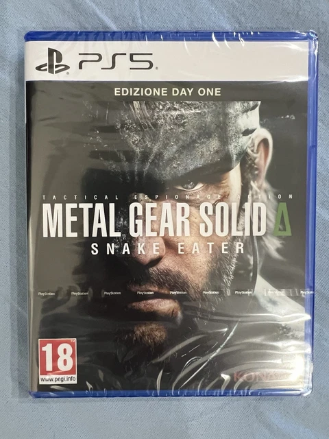 PS5 METAL GEAR Solid Delta Snake Eater e Insignias Coreano Inglés Multi Idioma EUR 80,85 - ES