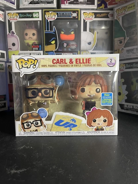  Funko Pop! Disney Up Carl & Ellie (2019 Summer Convention  Exclusive) : Toys & Games