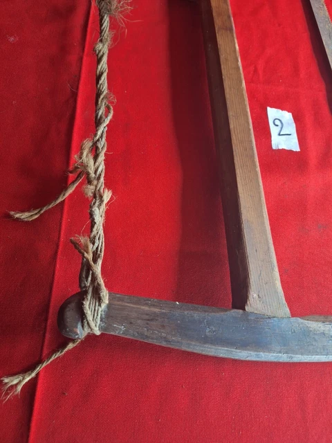 Grande Scie à Main Ancienne – Outil Bois Vintage, Fabrication Française