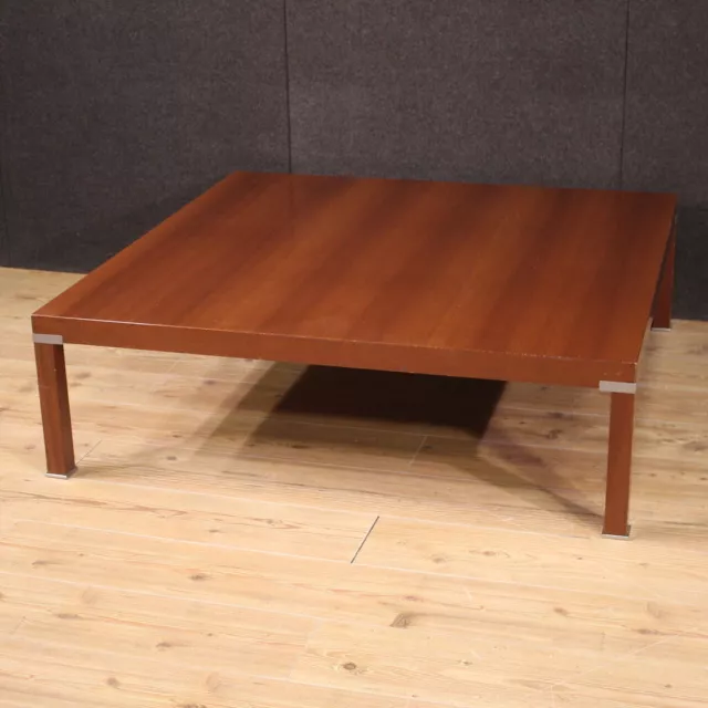 Gran salon mesa de centro mueble de diseno moderno 80s siglo XX madera