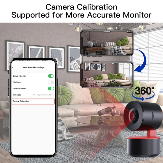 Telecamera intelligente di lunga durata telecamera traballante tuya telecamera app wifi ip 1080p