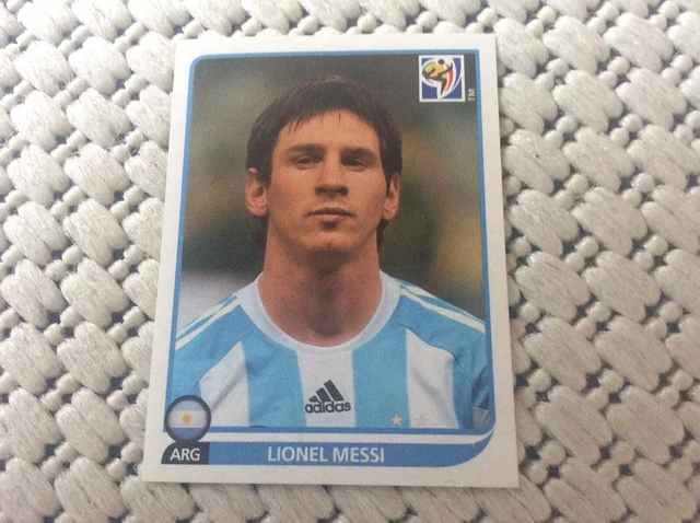 Panini Sticker Lionel Messi FIFA World Cup Africa 2010 Bild Nummer 122 WM 10 Top