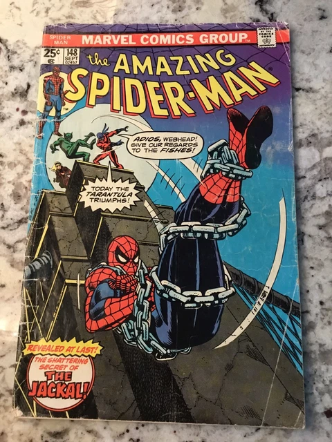 Marvel Comics - Amazing Spider-Man #148 - Rare Mark Jewelers Insert - 08/75