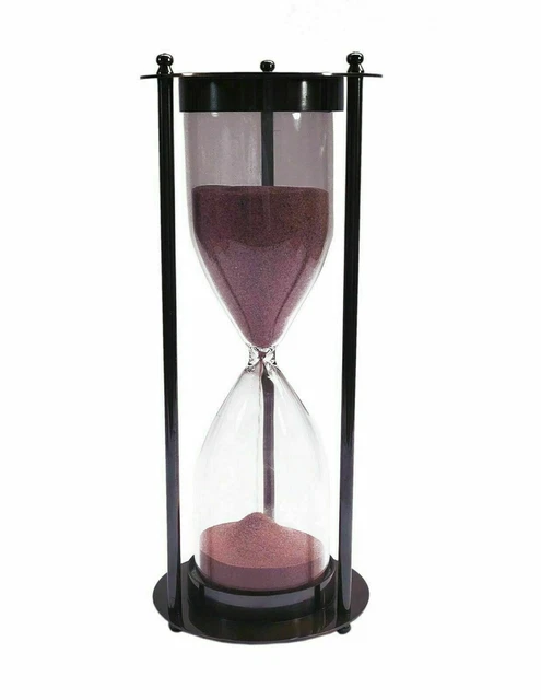 Messing-Sanduhr nautische Marine Antik Kelvin Hughes Maritime Sanduhr-Dekor