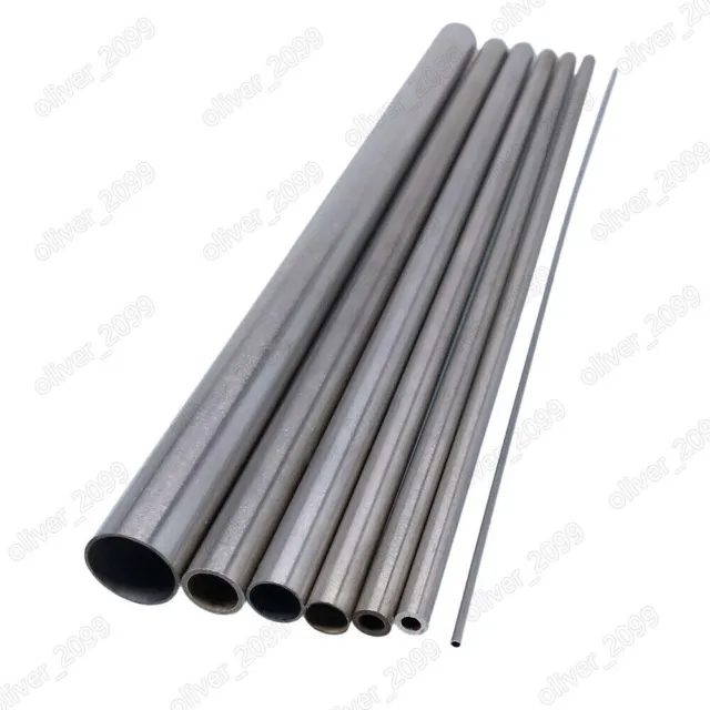 304 Stainless Steel Tube Pipe Smooth Surface Length 250mm Qty 4pcs