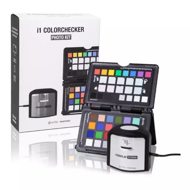 X-Rite i1 ColorChecker Photo Kit -i1Display Studio & ColorChecker Passport Photo X-Rite i1 ColorChecker Photo Kit -i1Display Studio & ColorChecker Passport Photo