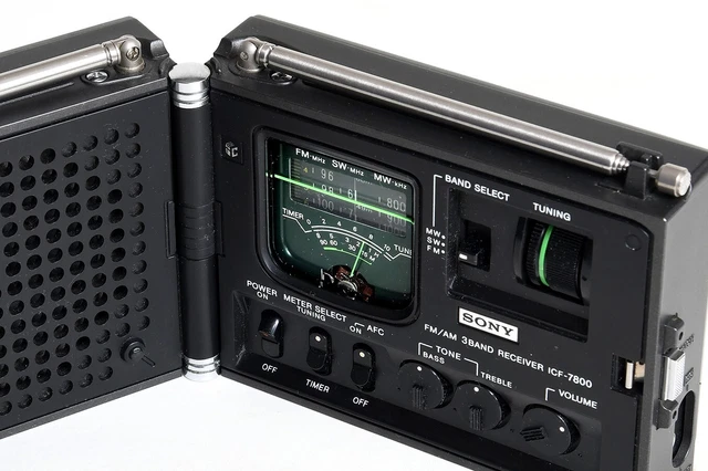 Radio Sony Icf 7800. Un Auténtico Icono. Funcionando Y Perfecta