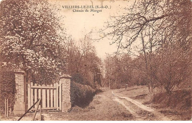 95 - VILLIERS LE BEL - SAN56212 - Chemin de Margot - Pli