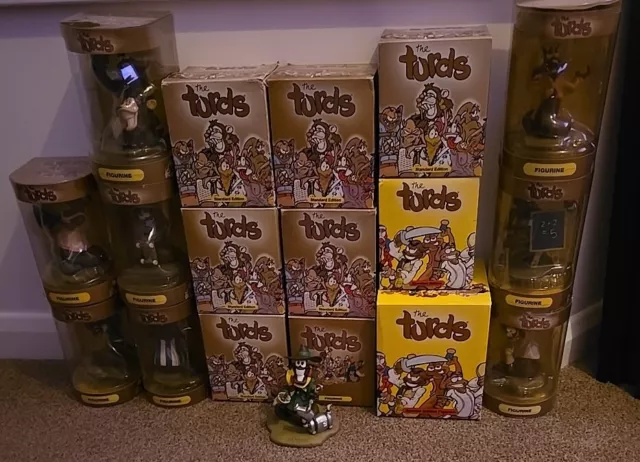 The Turds Figurine Collection (Total Of 18)