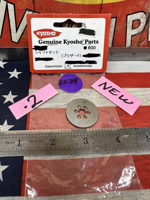 VINTAGE KYOSHO VZ240B Brake Rotor for: V-One R4 -NEW-