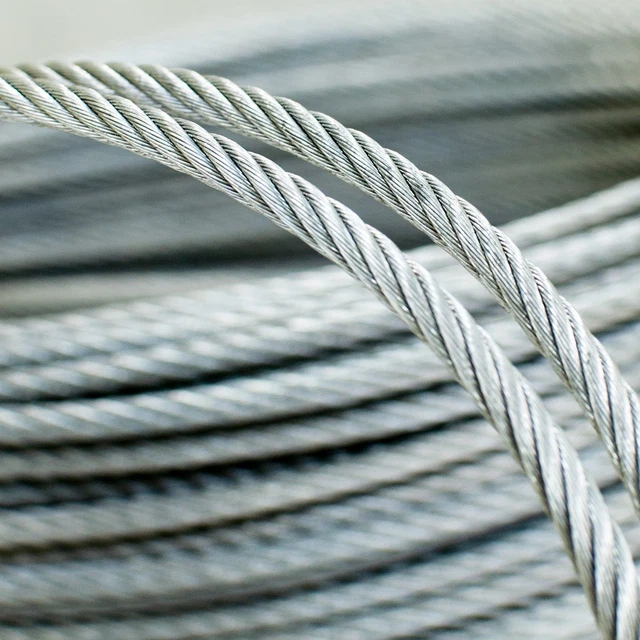 2,0mm CÂBLES D'ACIER INOXYDABLE filin corde toron AISI 316 V4A 1m - 100m