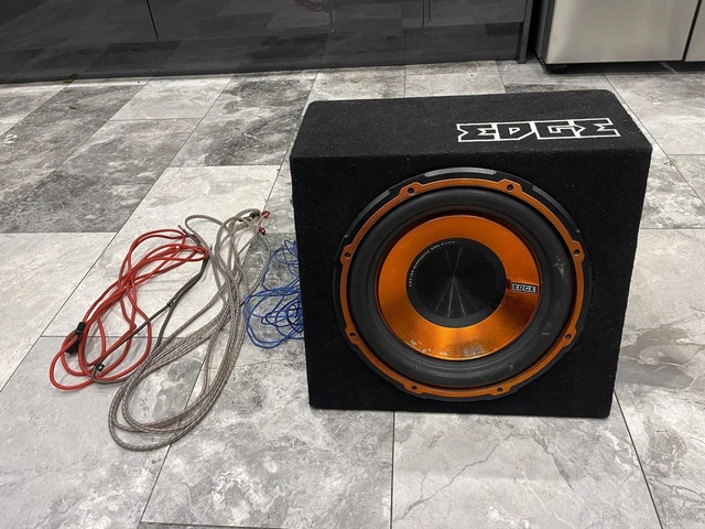 EDGE Subwoofer Built in Amp 900W EDB12A WORKING