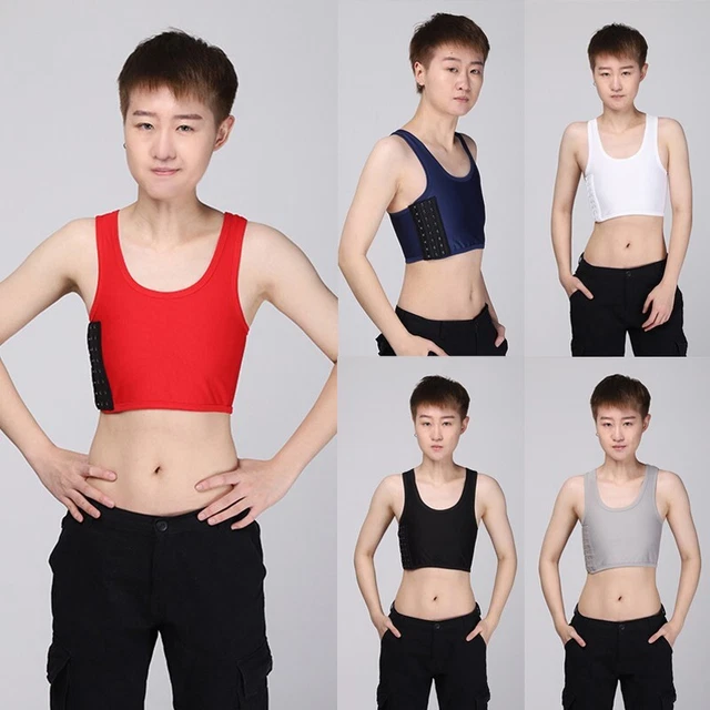 Reggiseno top elastico donna taglie forti shaper senza maniche corsetto sportivo sottile
