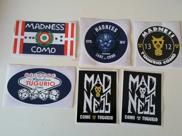 REAL MADRID 10 ADESIVI ULTRAS  ULTRAS SUR PUTA BARCELONA