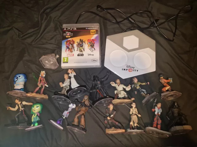 DISNEY INFINITY 3.0 with Portal and x16 Figures Sony Playstation 3 Game PS3