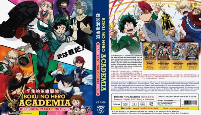 Boku no / My Hero Academia (Season 6: VOL.1 - 25 End) ~ English Dubbed  Ver.~ DVD