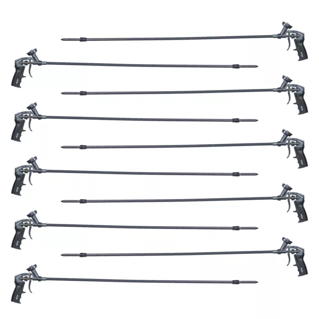 AWF PRO 40in Spray Foam Gun, PTFE Non Stick Coated Gun, Swivel Tip, Case of 10