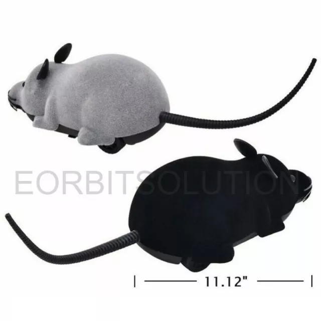 For Cat Dog Pet Toy Novelty Gift Funny Remote Control RC Rat Mouse MICE Wireless