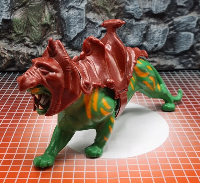 MOTU MUSCLOR AVEC Armes + Tigre [Mattel France 1981] Battle Cat Gringer