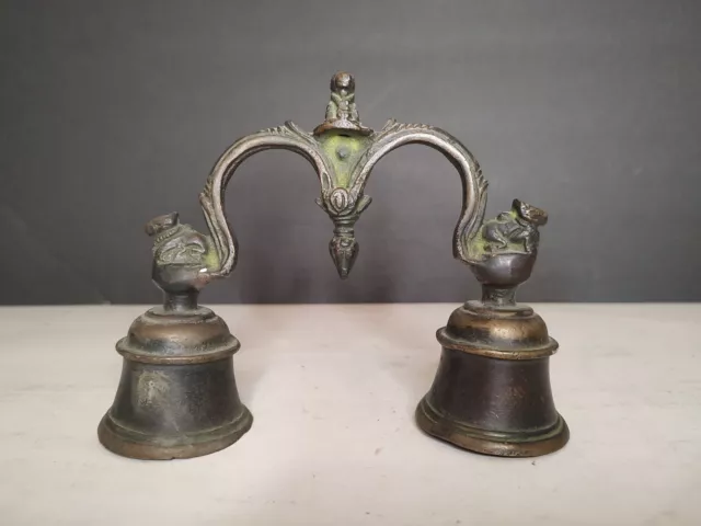 Antique Victorian Servants Double Bell Rare.