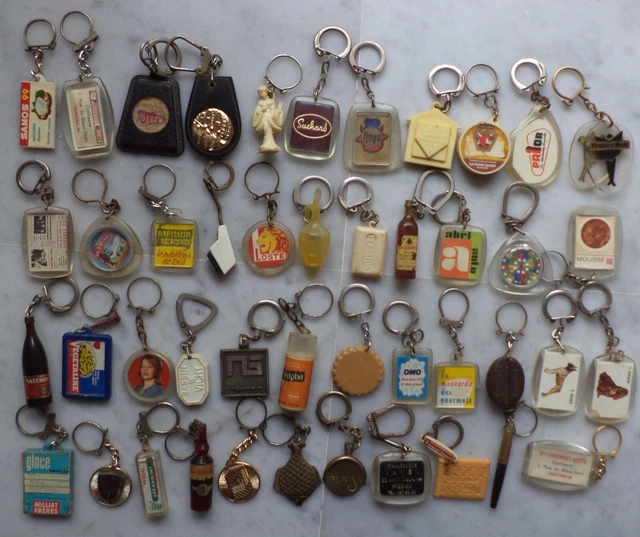 Lot De 45 Fermoirs Mousquetons Colorés Pivotants En Métal Robuste Pour