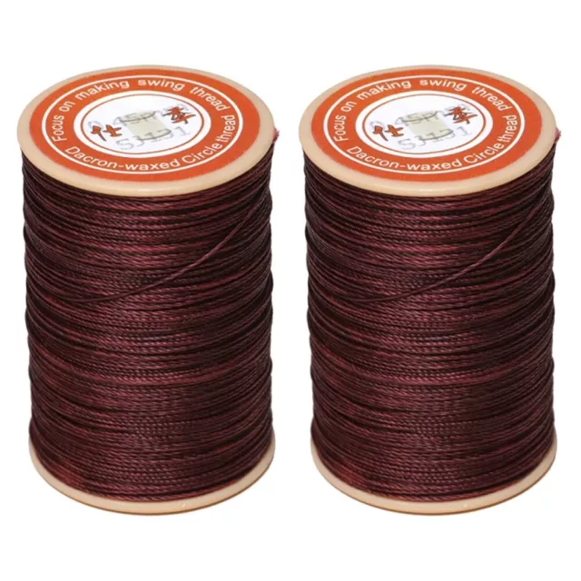 2x Sewing Thread Tan Thread Nylon Thread for Sewing Leather Thread